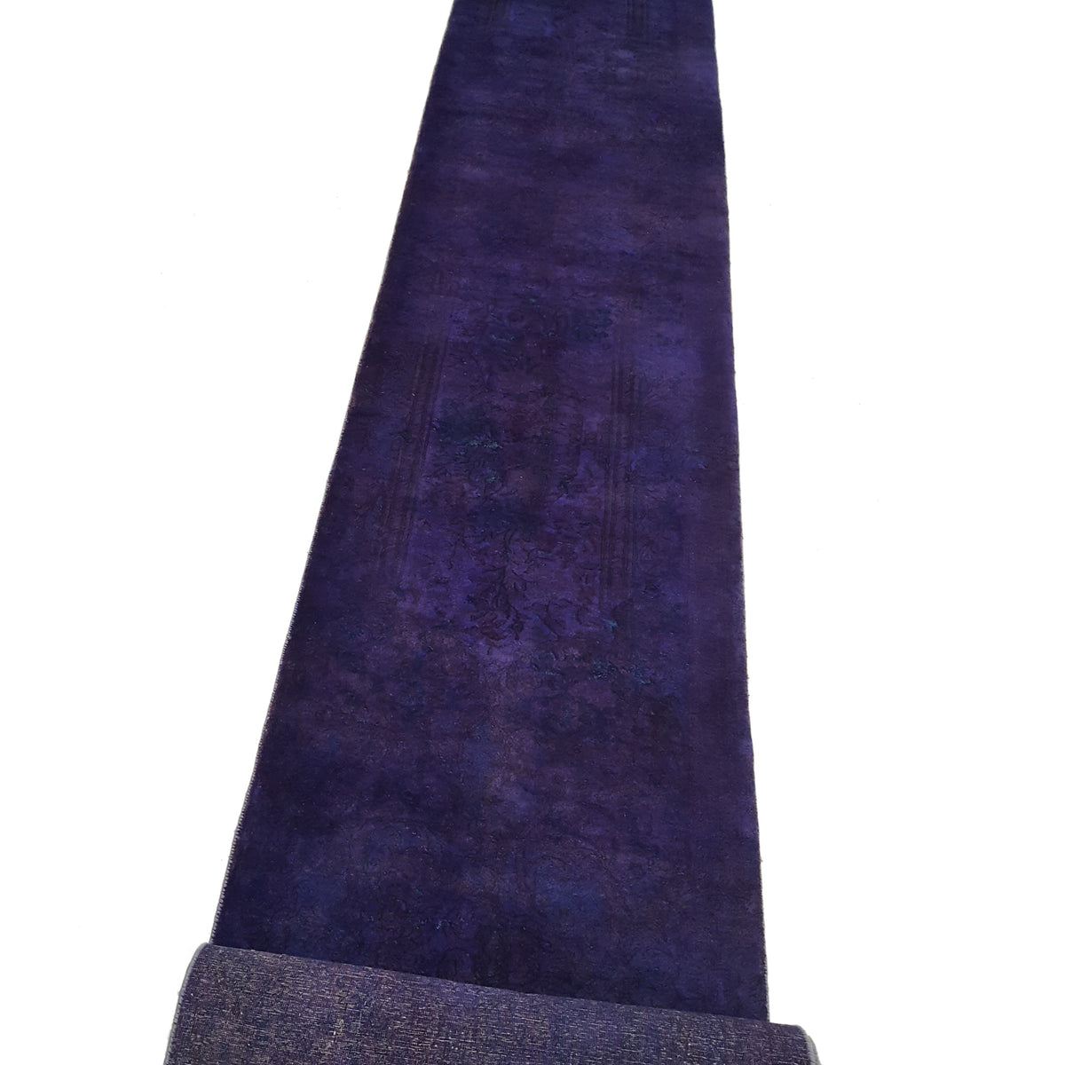 Pacific Overdyed 42242 Purple Purple Transitional Hand Knotted Rug