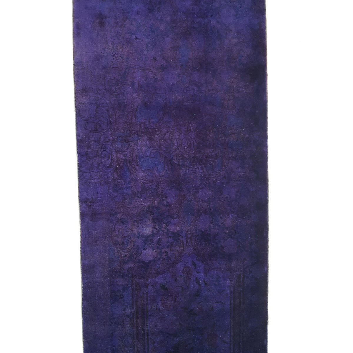 Pacific Overdyed 42242 Purple Purple Transitional Hand Knotted Rug