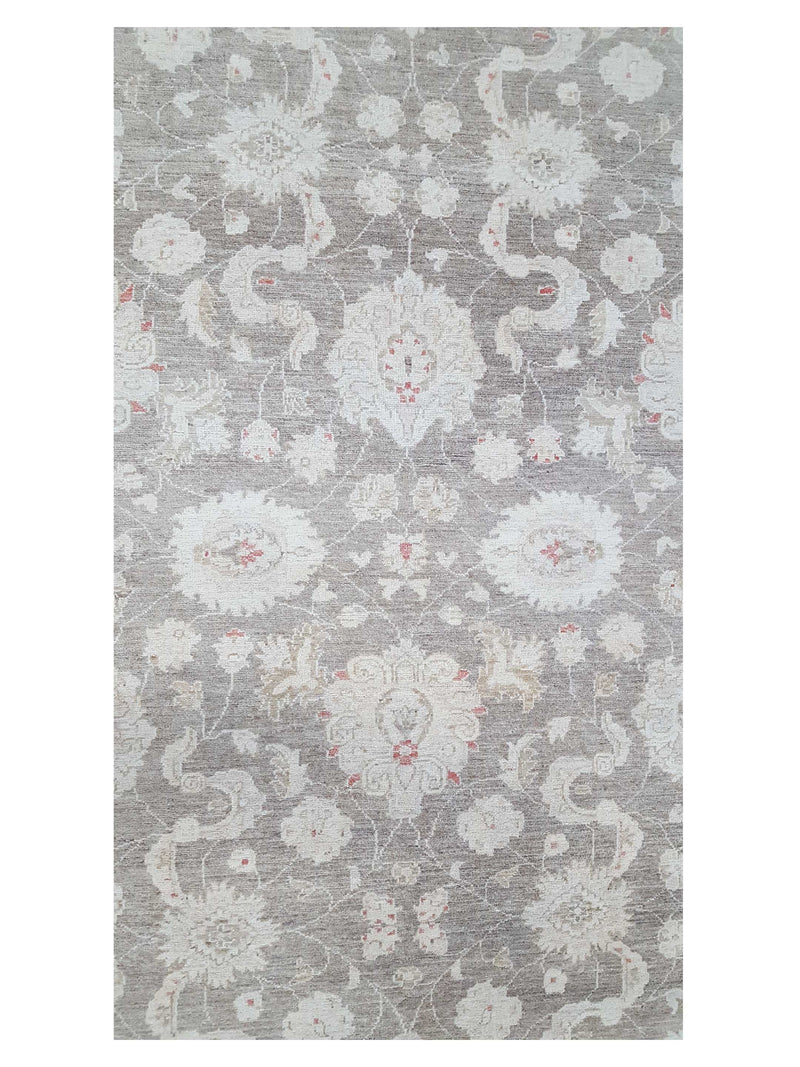 Pacific Ziegler 42246 Brown Ivory Transitional Hand Knotted Rug