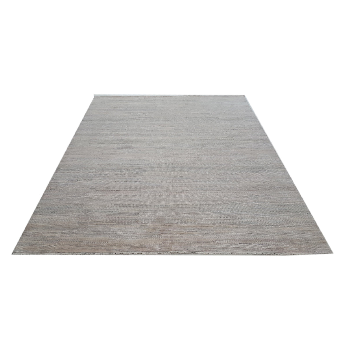 Pacific Flute 42265 Pink Grey Modern Hand Knotted Rug