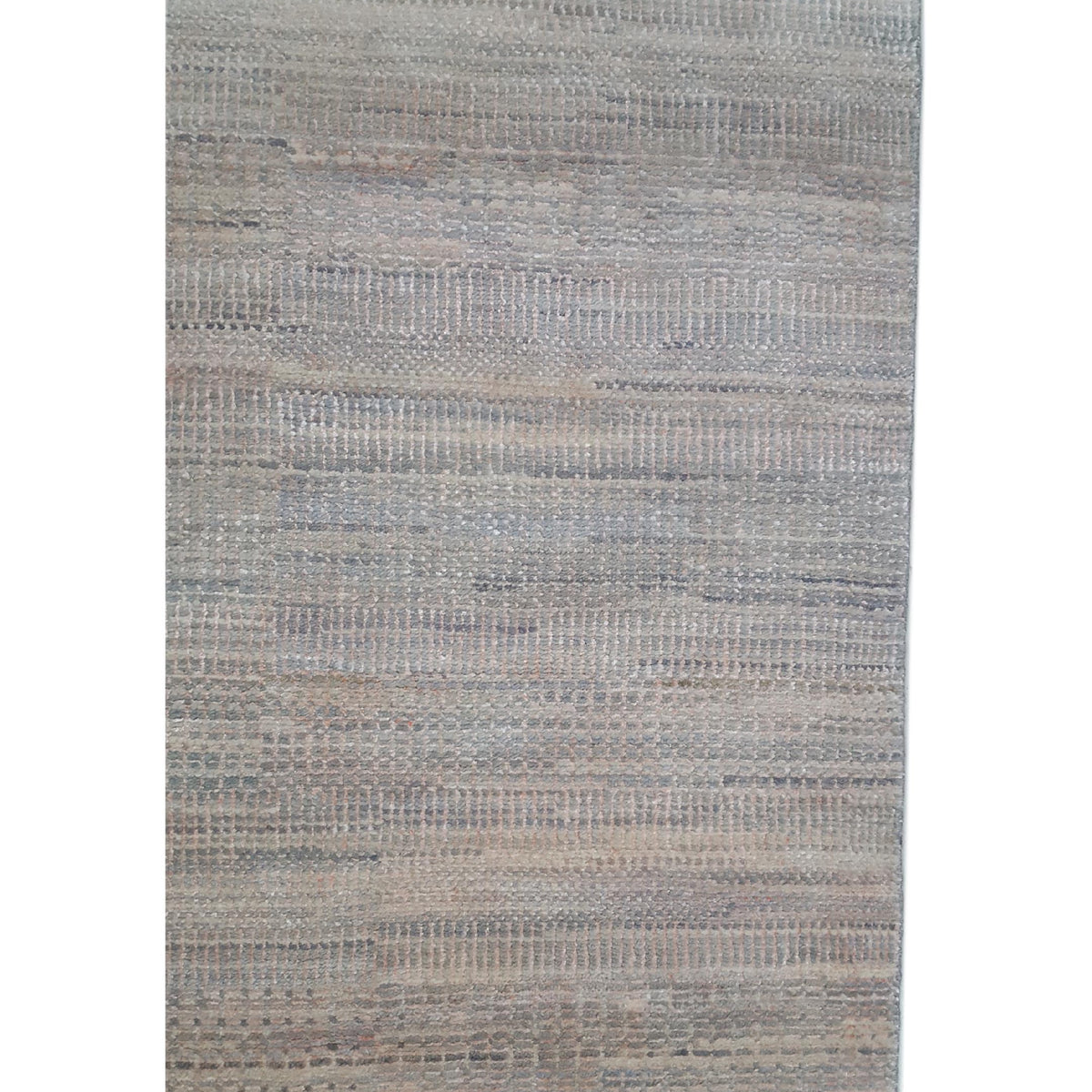 Pacific Flute 42265 Pink Grey Modern Hand Knotted Rug