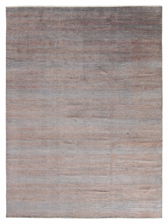 Pacific Flute  Rust Blue Grey Modern