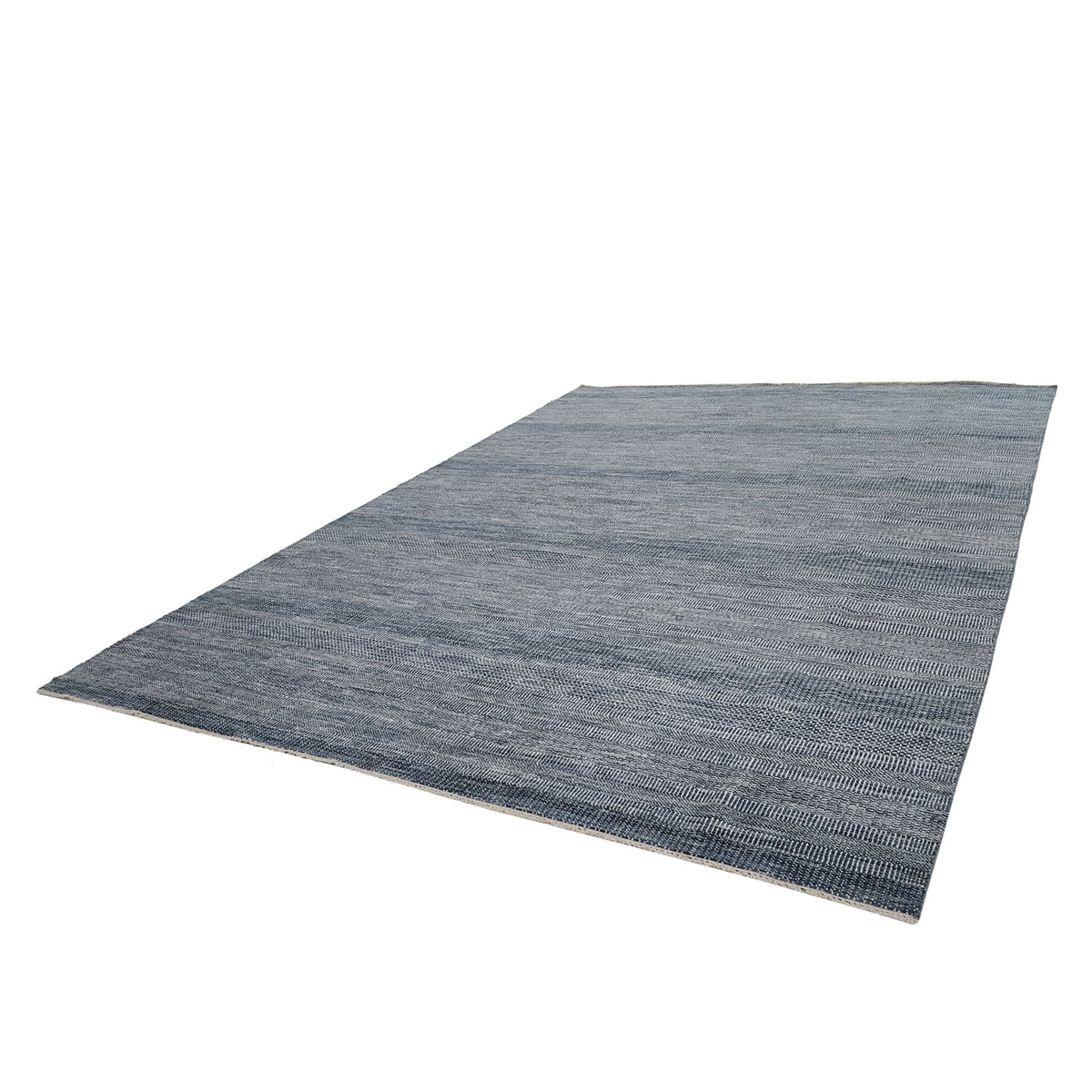 Pacific Flute 42270 Blue Ivory Modern Hand Knotted Rug