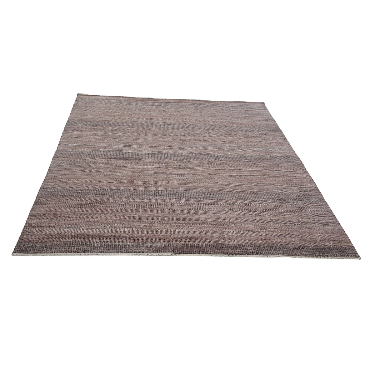 Pacific Flute 42278 Pink Grey Modern Hand Knotted Rug