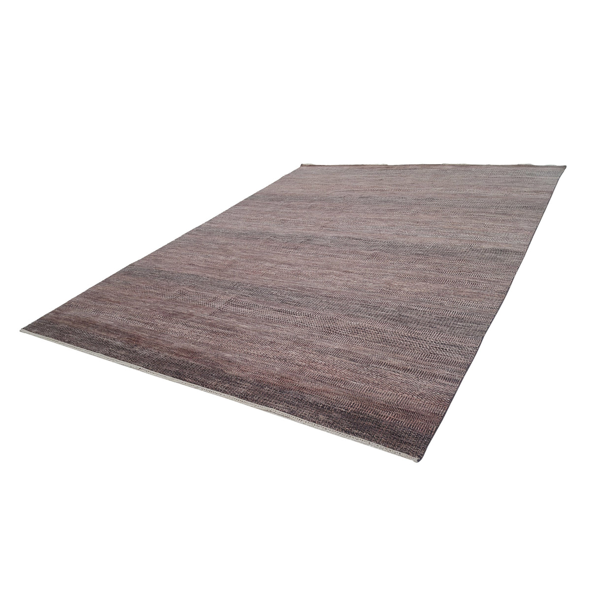 Pacific Flute 42278 Pink Grey Modern Hand Knotted Rug