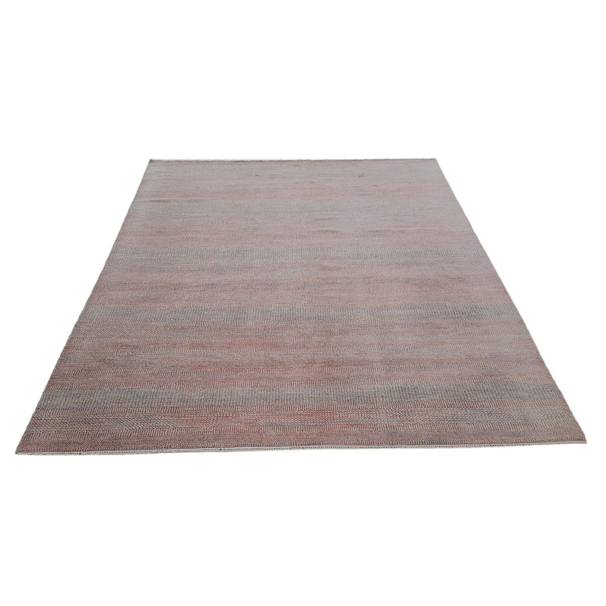 Pacific Flute 42280 Pink Lt.Grey Modern Hand Knotted Rug