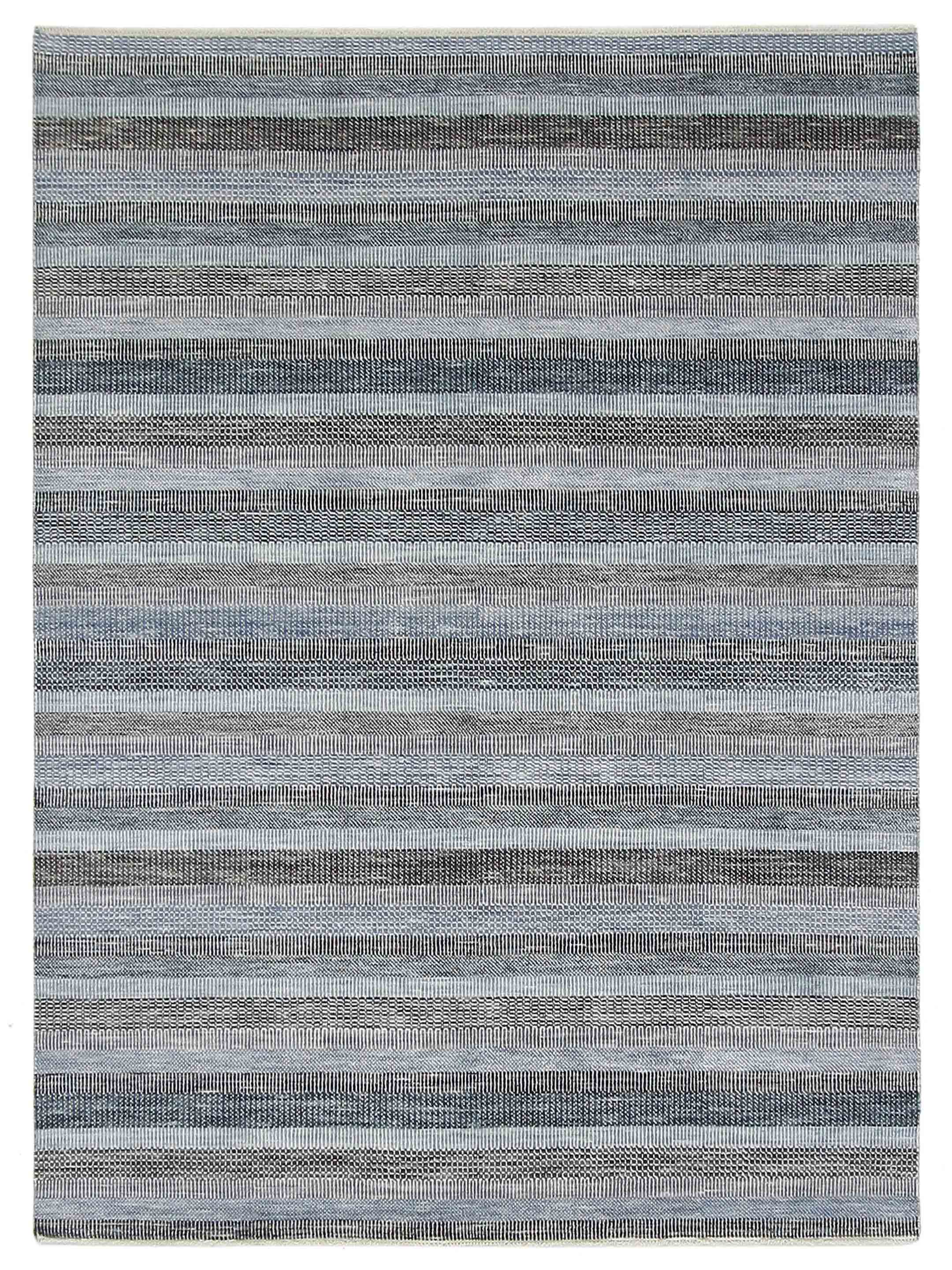Pacific Flute 42300 Multi Blue Modern Hand Knotted Rug – Pacific Rugs
