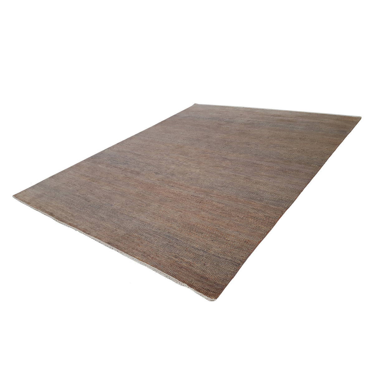 Pacific Flute 42321 Rust Grey Modern Hand Knotted Rug