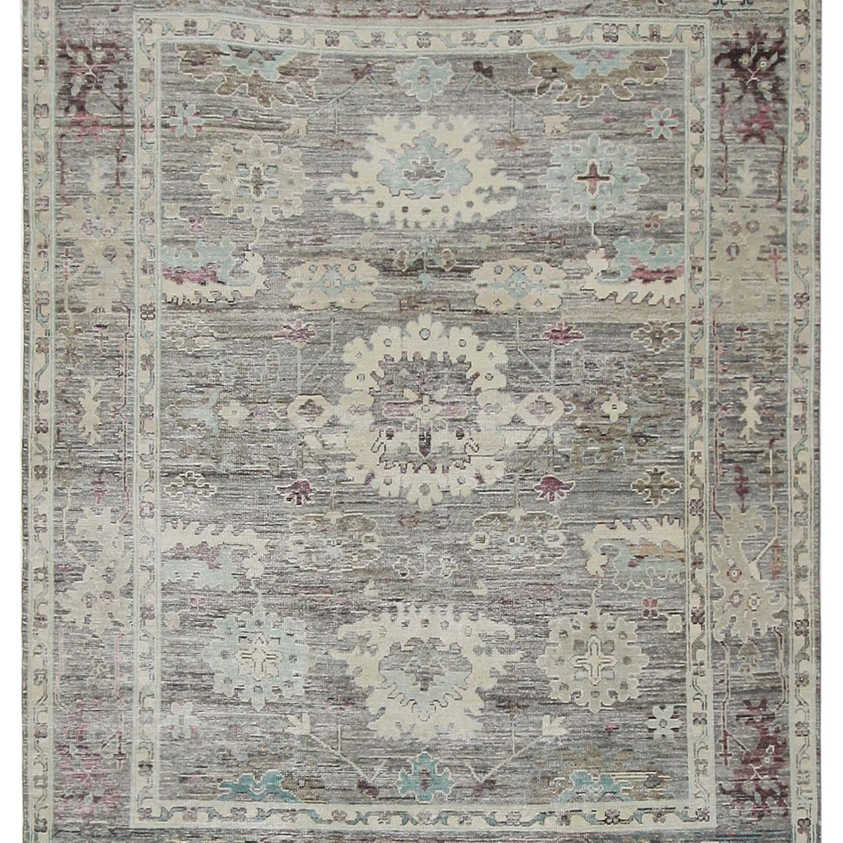 Pacific Ushak Wool Weft  Lt.Brown Beige Transitional