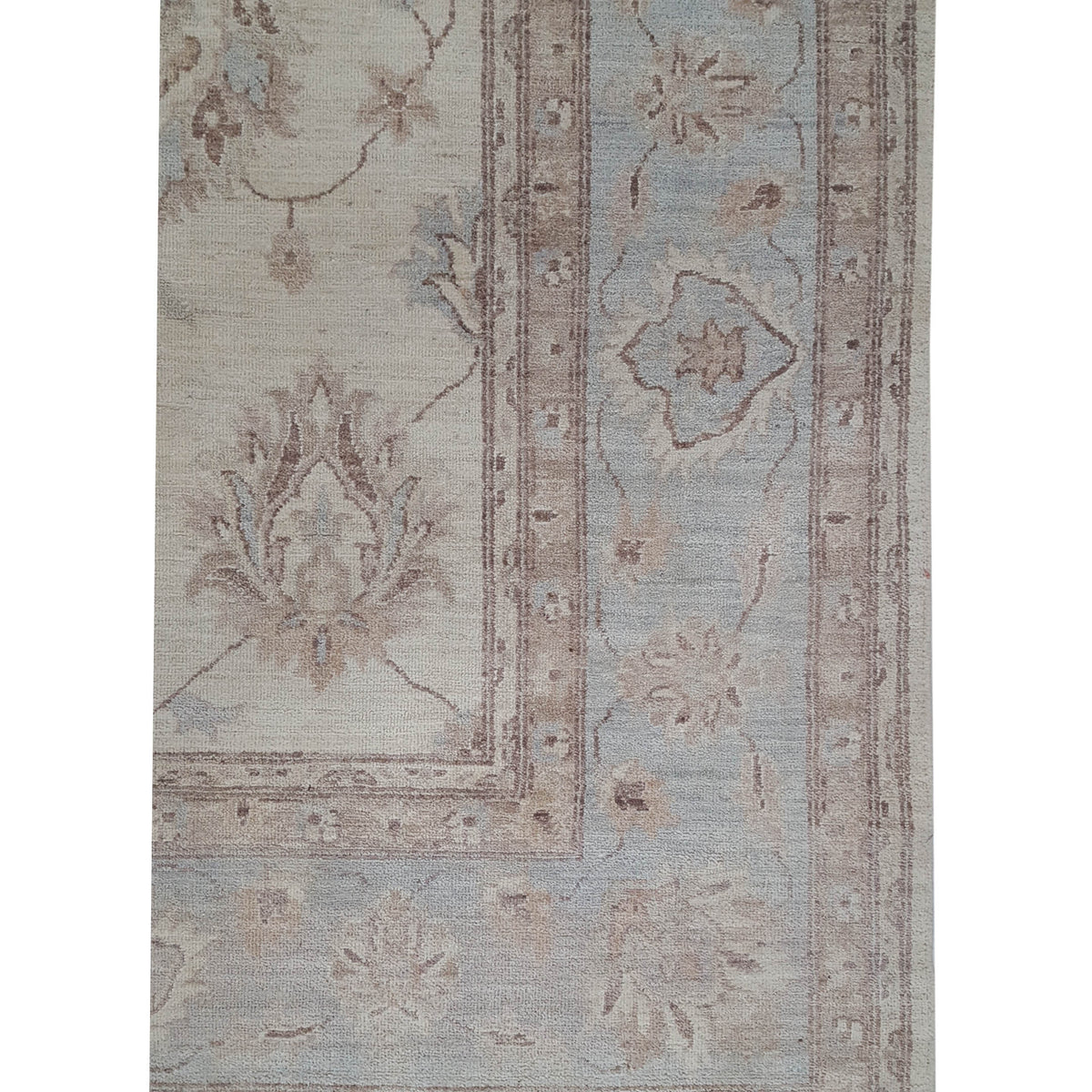 Pacific Ziegler 42346 Beige Lt.Brown Transitional Hand Knotted Rug