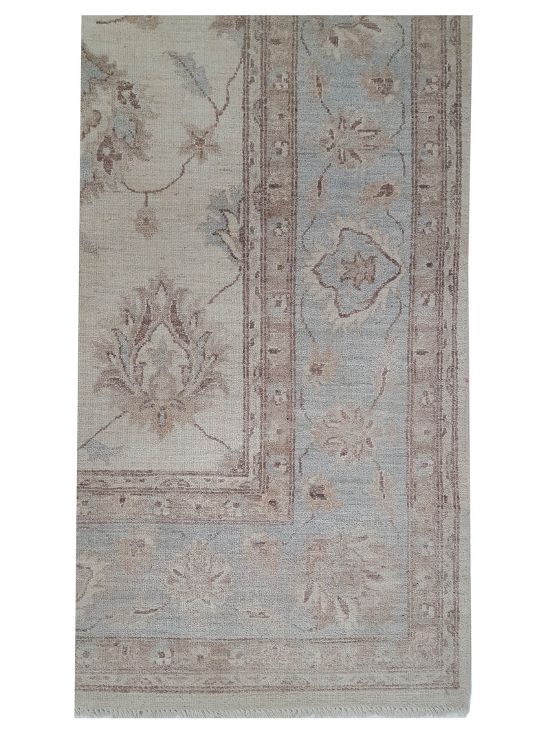 Pacific Ziegler 42346 Beige Lt.Brown Transitional Hand Knotted Rug