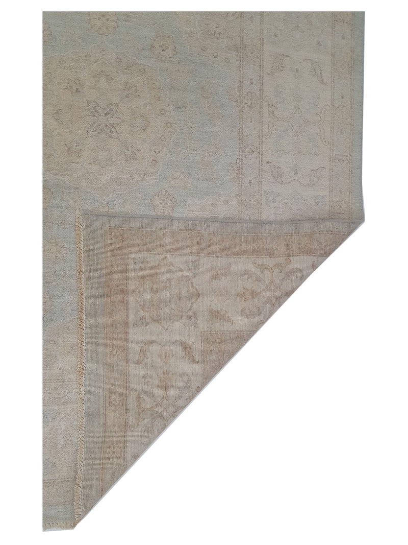 Pacific Ziegler 42351 Lt.Grey Beige Transitional Hand Knotted Rug
