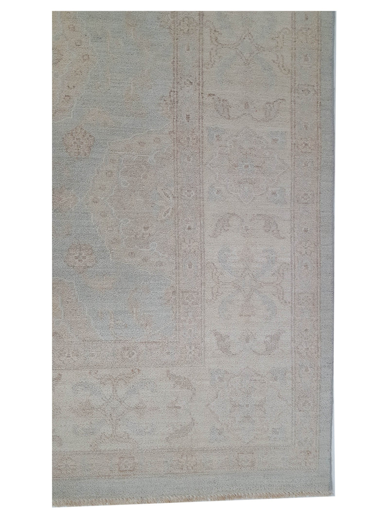 Pacific Ziegler 42351 Lt.Grey Beige Transitional Hand Knotted Rug
