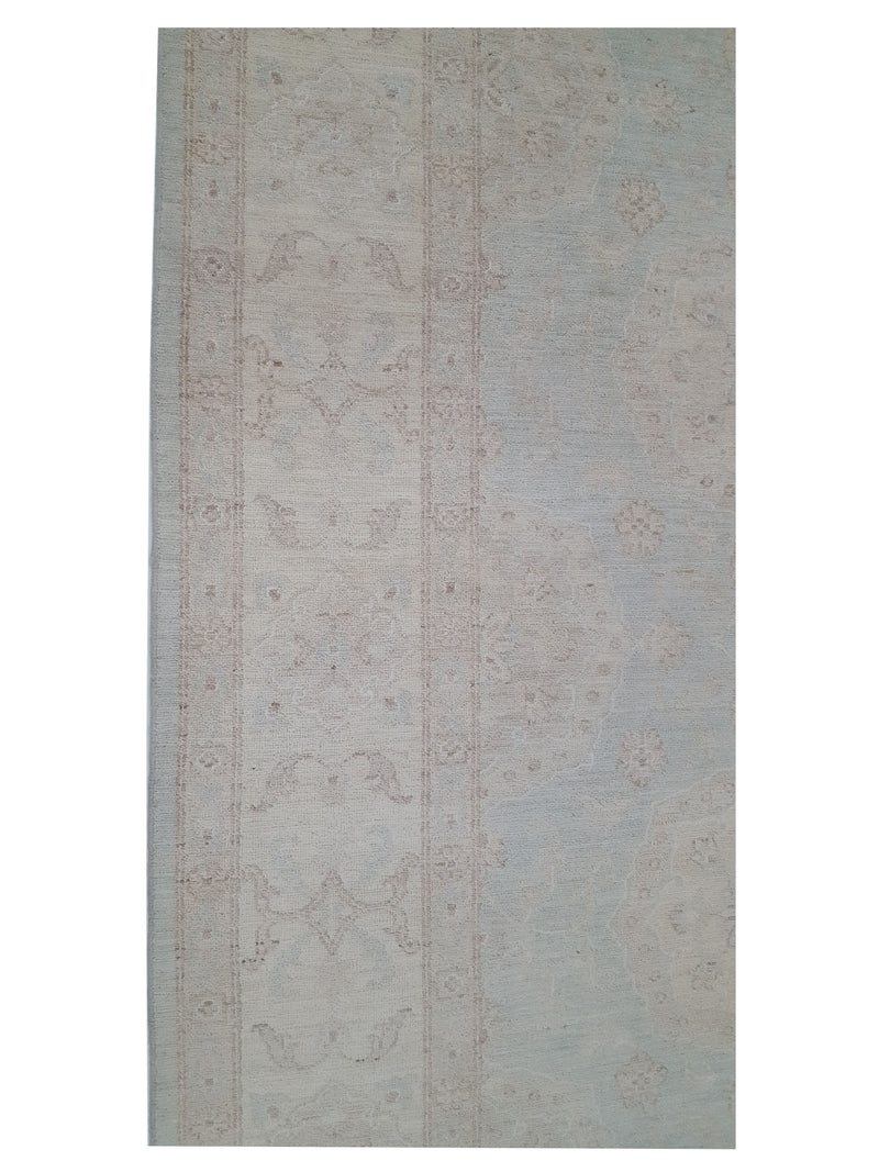 Pacific Ziegler 42351 Lt.Grey Beige Transitional Hand Knotted Rug