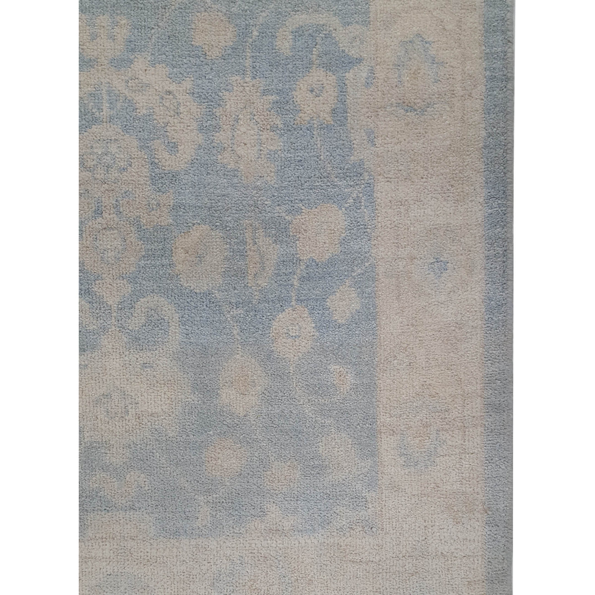 Pacific Ziegler 42357 Lt.Blue Ivory Transitional Hand Knotted Rug