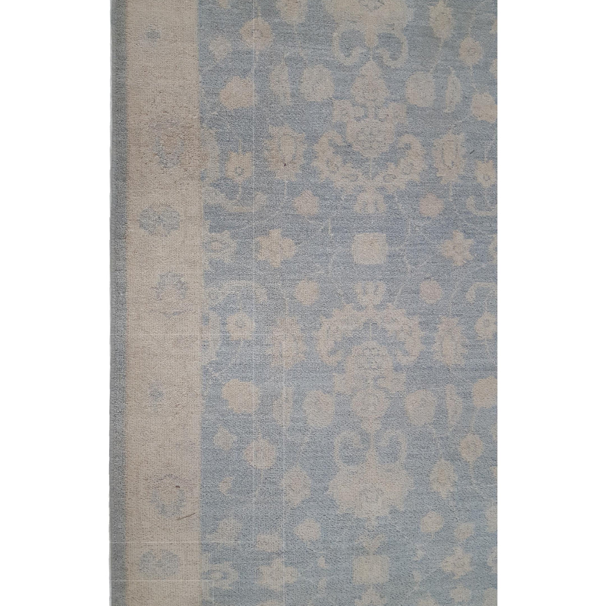 Pacific Ziegler 42357 Lt.Blue Ivory Transitional Hand Knotted Rug