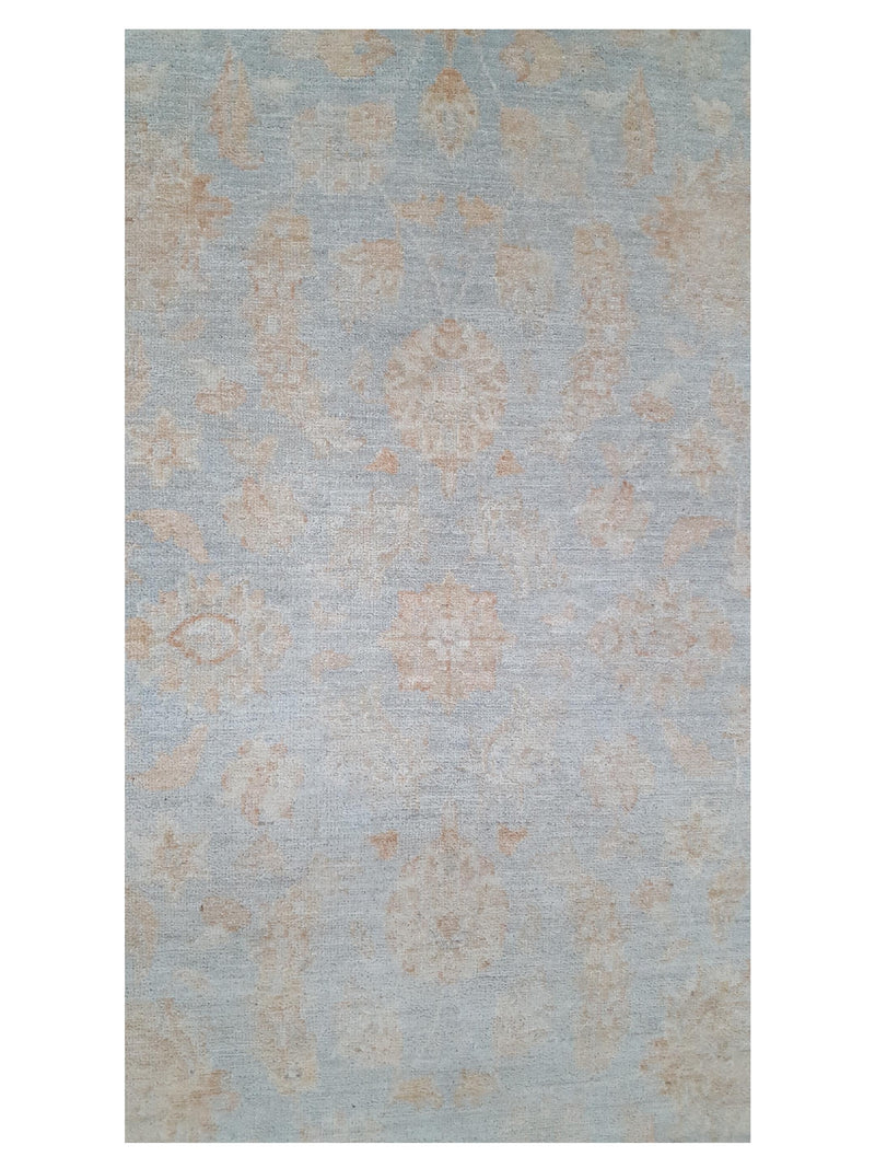 Pacific Ziegler 42363 Grey Beige Transitional Hand Knotted Rug