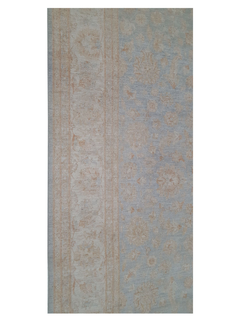 Pacific Ziegler 42363 Grey Beige Transitional Hand Knotted Rug