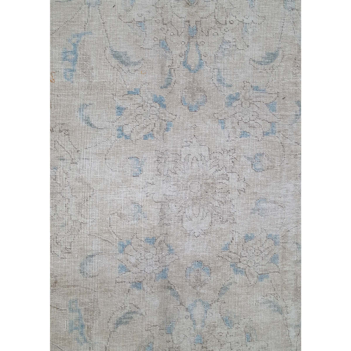 Pacific Vintage 42366 Beige Beige Vintage Hand Knotted Rug