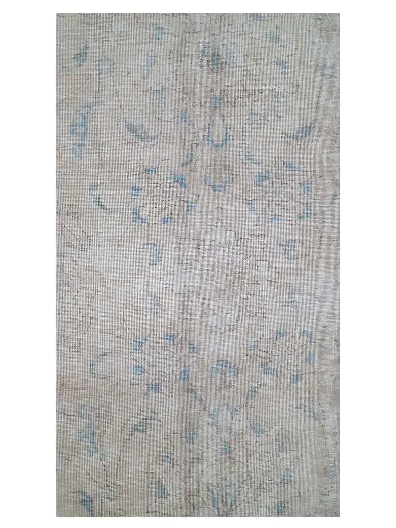 Pacific Vintage 42366 Beige Beige Vintage Hand Knotted Rug