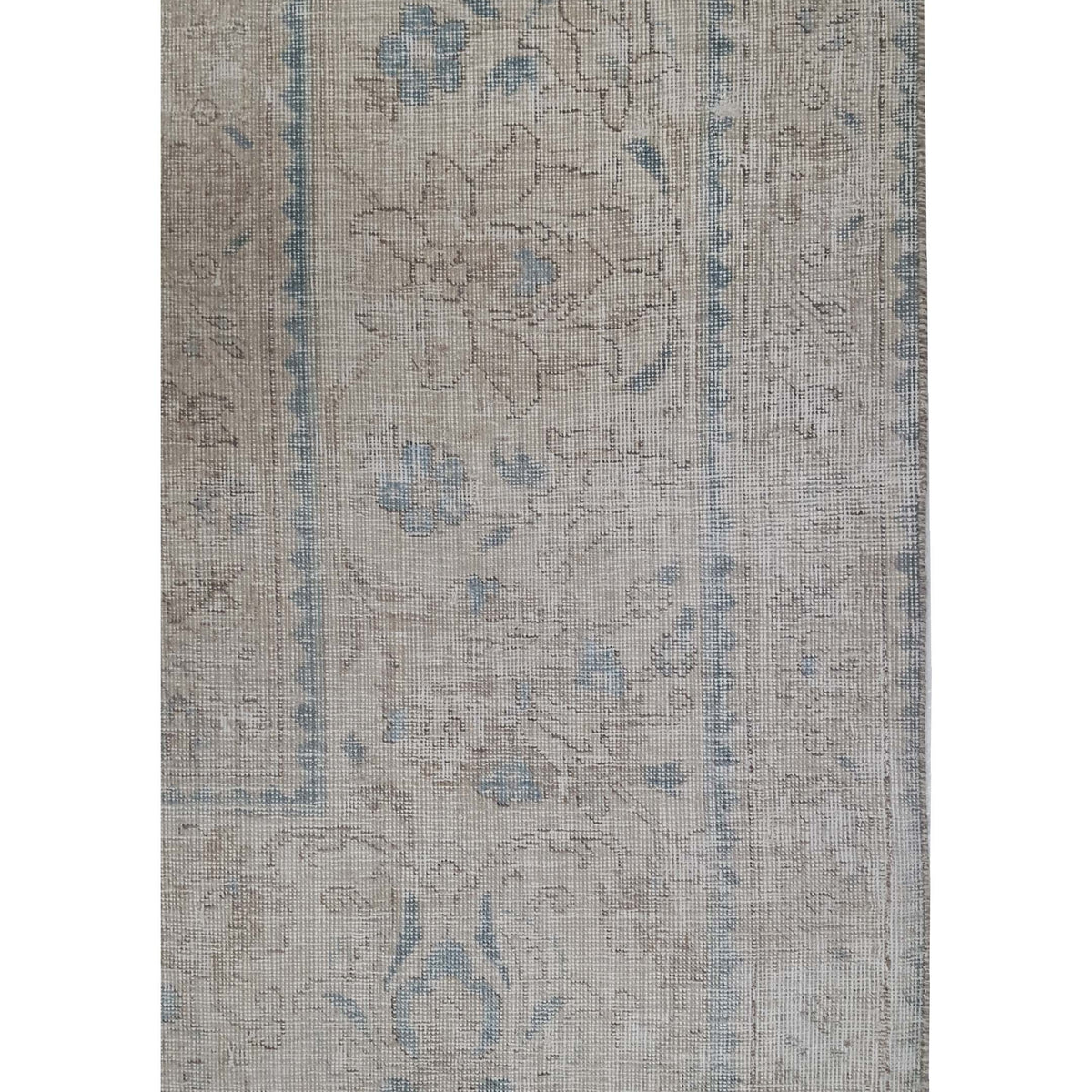 Pacific Vintage 42366 Beige Beige Vintage Hand Knotted Rug