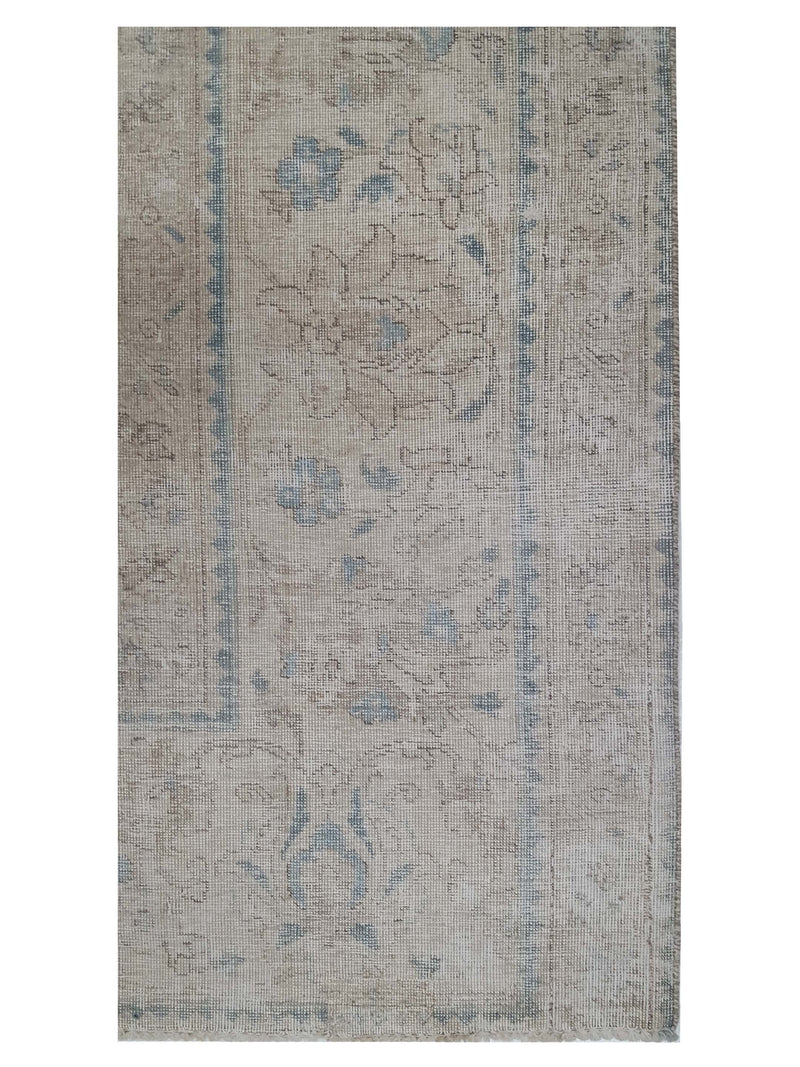 Pacific Vintage 42366 Beige Beige Vintage Hand Knotted Rug