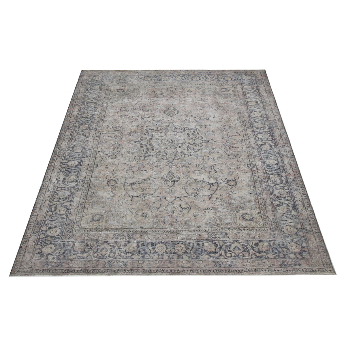 Pacific Vintage 42368 Samen Blue Vintage Hand Knotted Rug