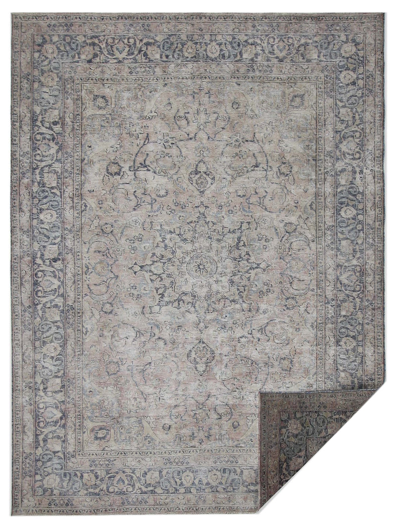 Pacific Vintage 42368 Samen Blue Vintage Hand Knotted Rug