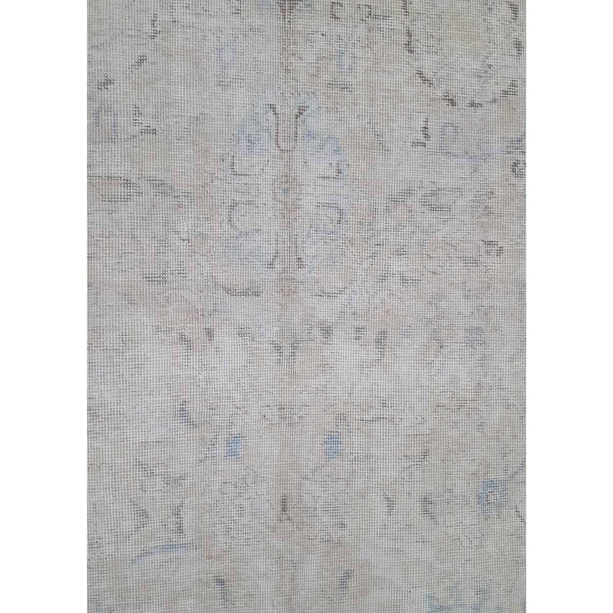 Pacific Vintage 42369 Beige Beige Vintage Hand Knotted Rug