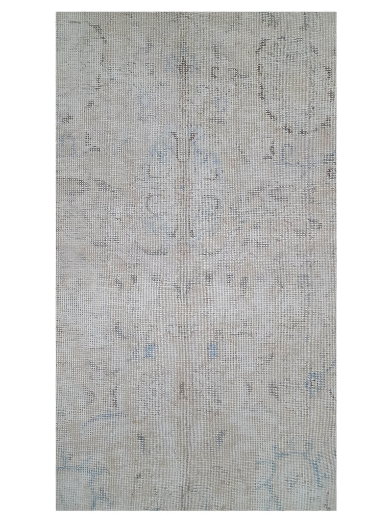 Pacific Vintage 42369 Beige Beige Vintage Hand Knotted Rug