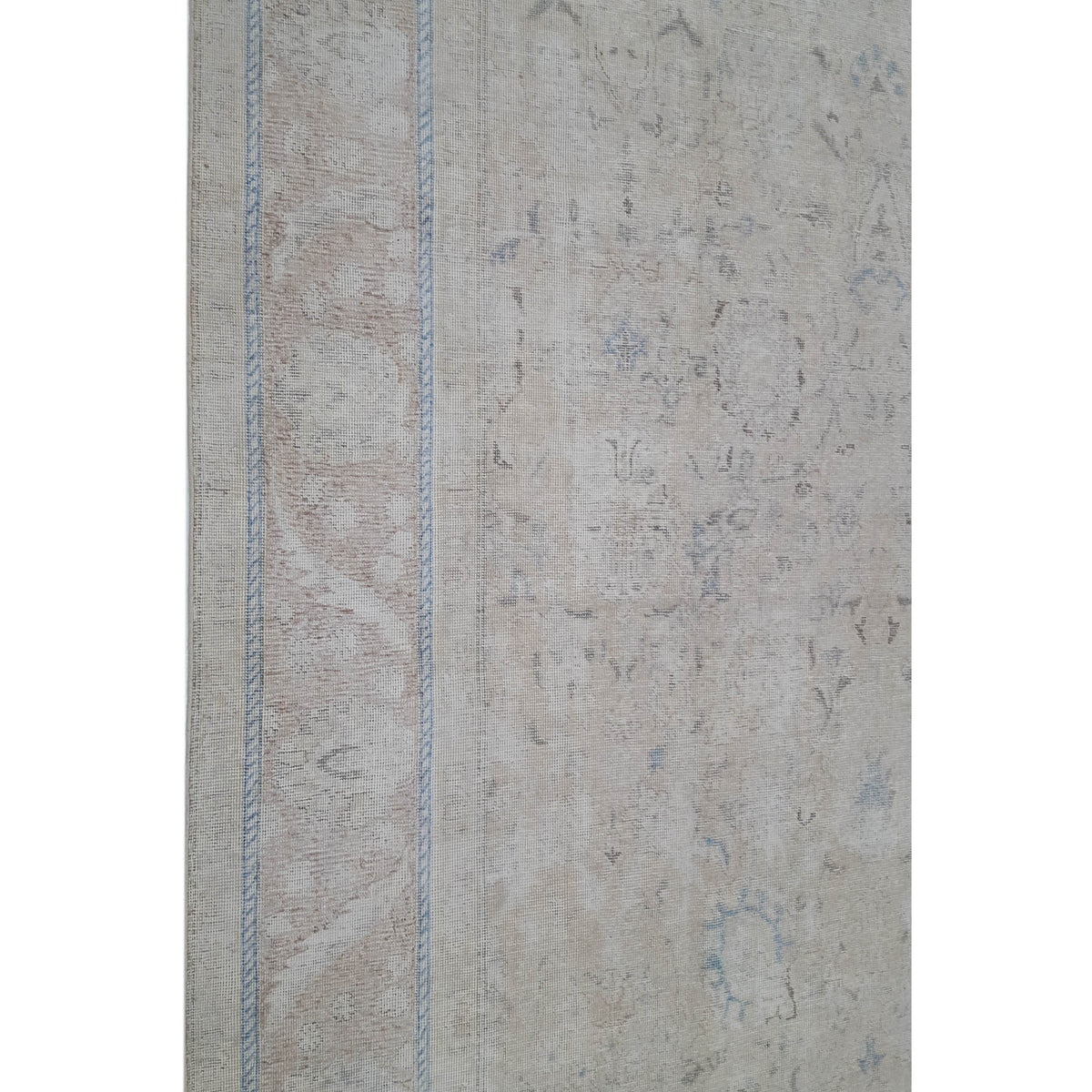 Pacific Vintage 42369 Beige Beige Vintage Hand Knotted Rug
