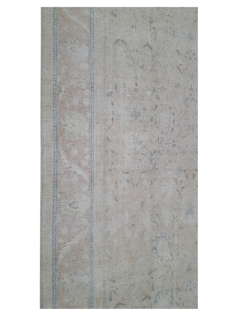 Pacific Vintage 42369 Beige Beige Vintage Hand Knotted Rug