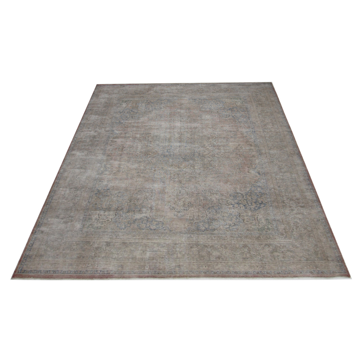 Pacific Vintage 42370 Samen Lt.Blue Vintage Hand Knotted Rug