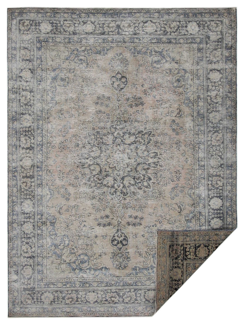Pacific Vintage 42371 Samen Blue Vintage Hand Knotted Rug