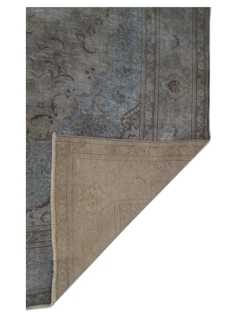 Pacific Vintage 42377 Grey Grey Vintage Hand Knotted Rug