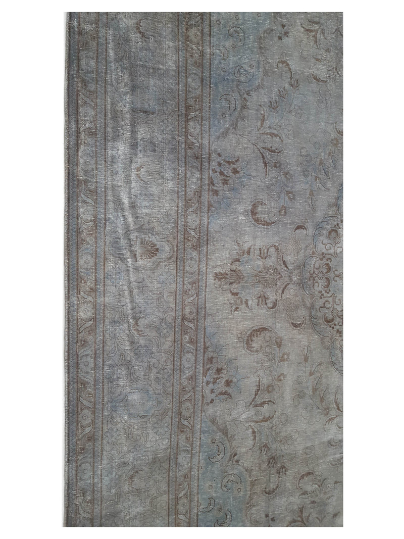 Pacific Vintage 42377 Grey Grey Vintage Hand Knotted Rug