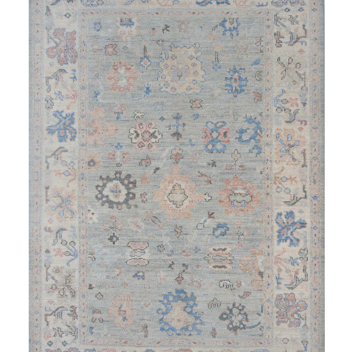 Pacific Ushak  Grey Ivory Transitional