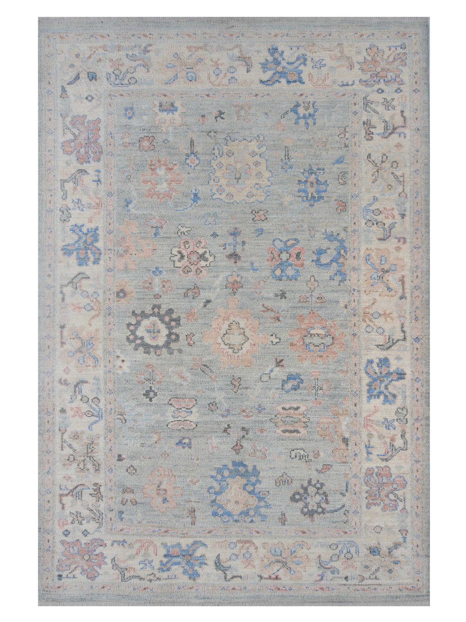 Pacific Ushak  Grey Ivory Transitional