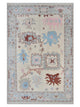 Pacific Ushak Wool Weft  Ivory Grey Transitional