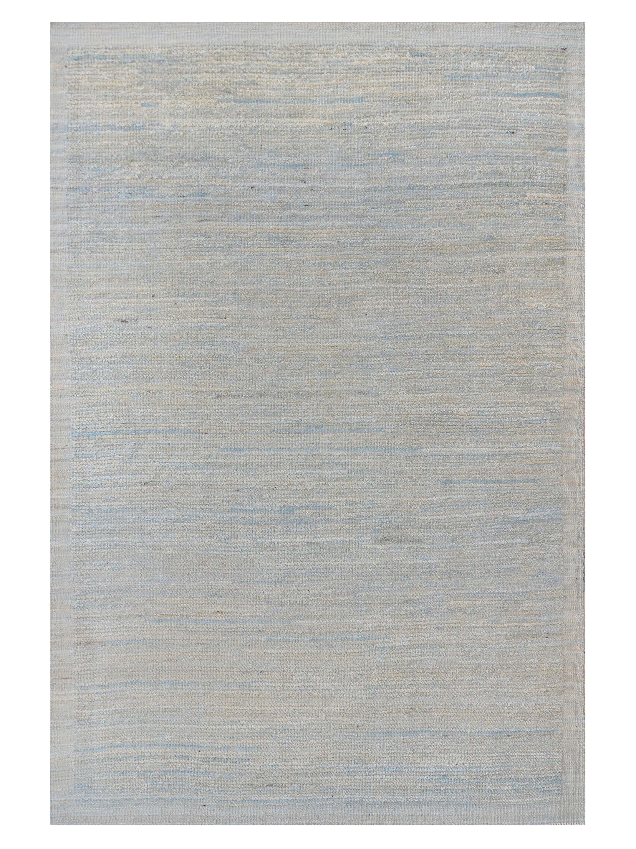 Pacific Moroccan 42422 Lt.Blue Lt.Blue Transitional Hand Knotted Rug ...