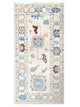 Pacific Ushak Wool Weft  Ivory Grey Transitional