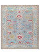 Pacific Ushak Wool Weft  Grey Ivory Transitional
