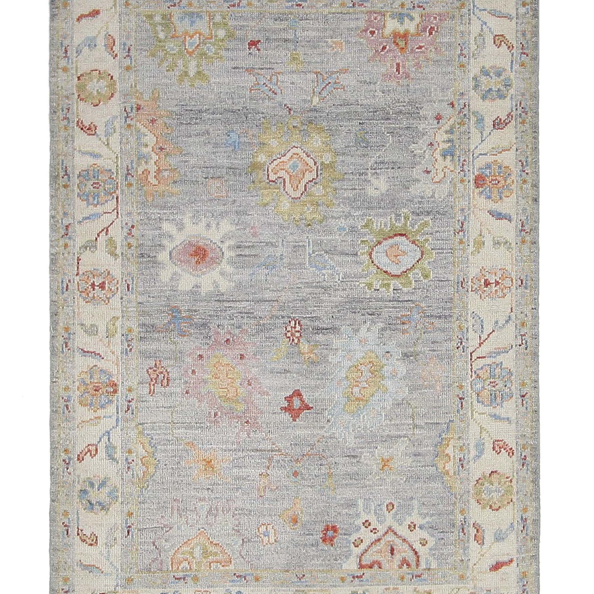 Pacific Ushak Wool Weft  Lavender Ivory Transitional