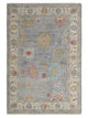 Pacific Ushak Wool Weft  Ivory Multi Transitional