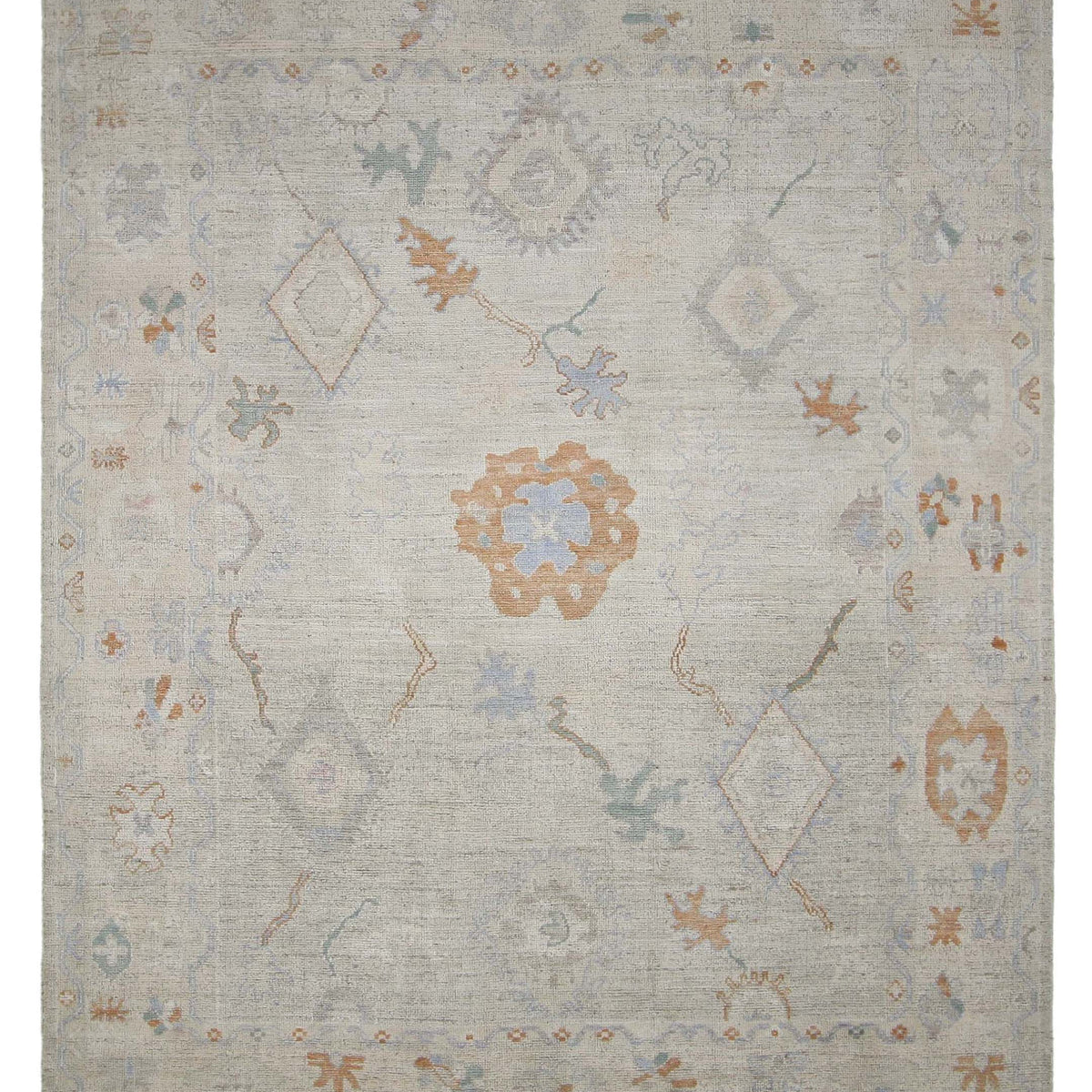 Pacific Ushak Wool Weft  Beige Blush Transitional