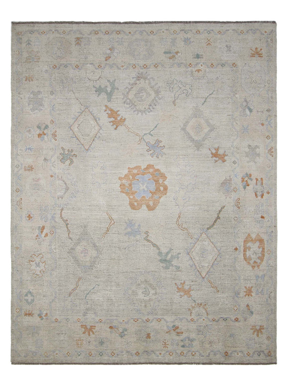 Pacific Ushak Wool Weft  Beige Blush Transitional