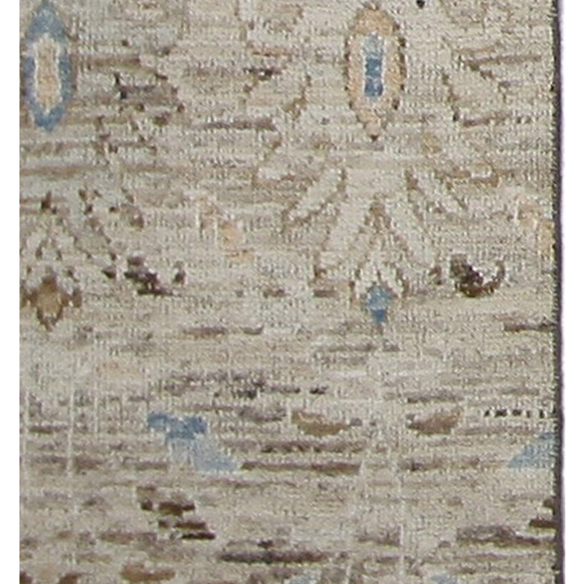 Pacific Ushak Wool Weft 42510 Linen Latte Transitional Hand Knotted Rug