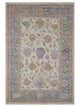 Pacific Ushak Wool Weft  Ivory Lt.Blue Transitional