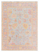 Pacific Ushak Wool Weft  Lt.Blue Grey Transitional
