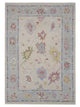 Pacific Ushak Wool Weft  Ivory Lt.Grey Transitional